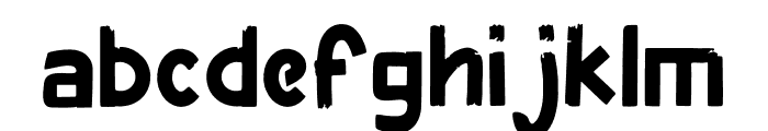 Ghost Lake Font LOWERCASE