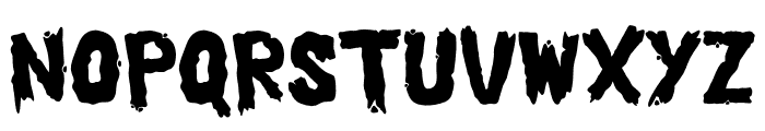 Ghost Mansion Font LOWERCASE