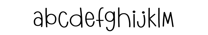 Ghost Monster Font LOWERCASE