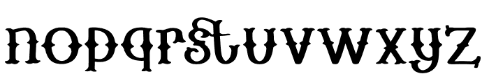 Ghost Scribe Regular Font LOWERCASE