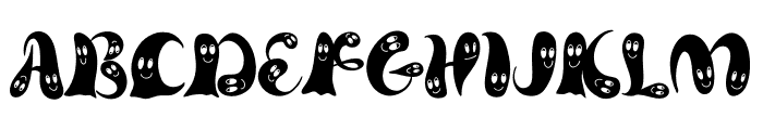 Ghost Smile Font UPPERCASE