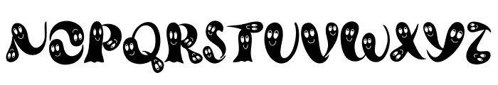 Ghost Smile Font UPPERCASE