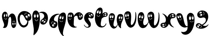 Ghost Smile Font LOWERCASE