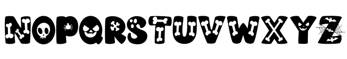 Ghost Stone Font LOWERCASE