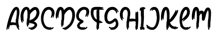 Ghost Town Font UPPERCASE