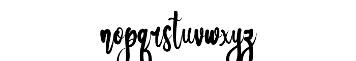 Ghost Wedding Font LOWERCASE