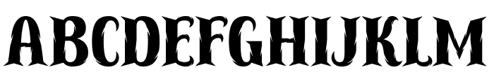 Ghost Witch Font UPPERCASE