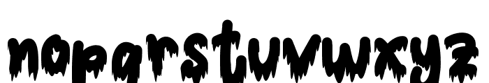 Ghost in Sunday Font LOWERCASE