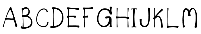 GhostBone Font UPPERCASE
