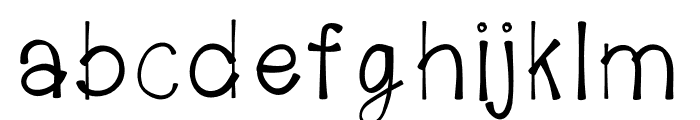 GhostBone Font LOWERCASE