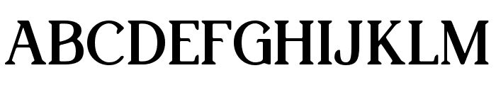 GhostShelby-Regular Font UPPERCASE