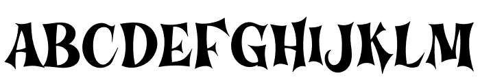 Ghosteen Font LOWERCASE