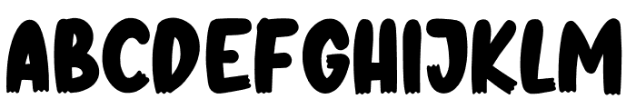 Ghoster Hunter Font LOWERCASE