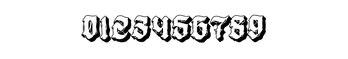 Ghostero-Extrude Font OTHER CHARS