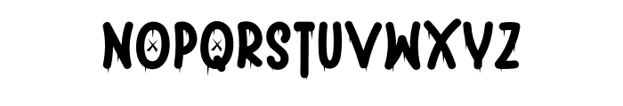 Ghostfities Font LOWERCASE