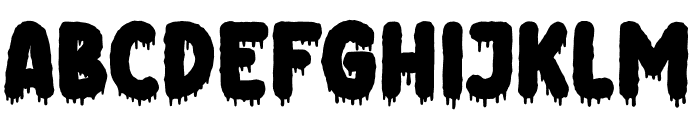 Ghostic Sours Font UPPERCASE