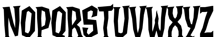 Ghosting Witches Font UPPERCASE