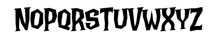Ghosting Witches Font LOWERCASE