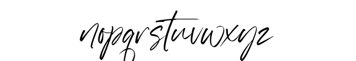 Ghostink Font LOWERCASE