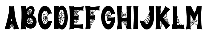 Ghostown-Regular Font UPPERCASE