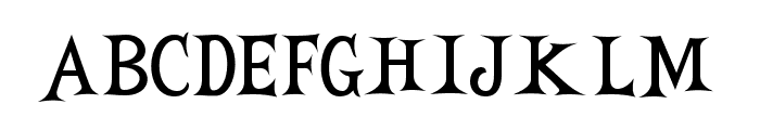 Ghosty Regular Font LOWERCASE