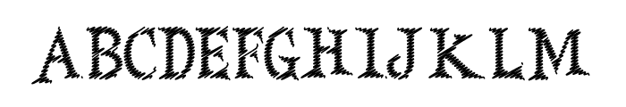 Ghosty Scribble Regular Font LOWERCASE