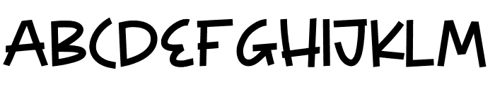 Ghosty Trick Font UPPERCASE