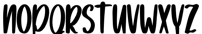 Ghosure Font LOWERCASE