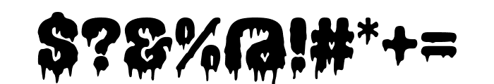 Ghoul Friend Font OTHER CHARS