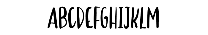 Ghoulish Font UPPERCASE