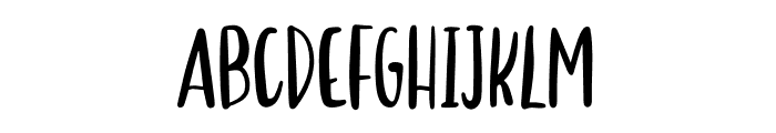 Ghoulish Font LOWERCASE