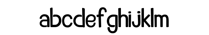 Ghozen Pro Medium Font LOWERCASE