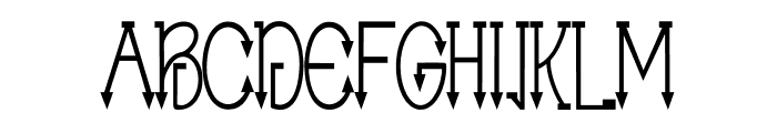 Ghumeulis Font UPPERCASE