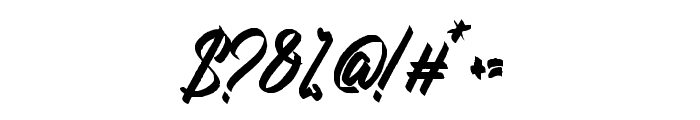 Ghunttura Font OTHER CHARS