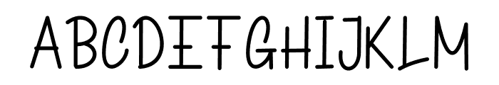 Ghureth Font UPPERCASE