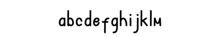 Ghureth Font LOWERCASE
