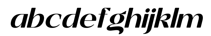 Giahfita Italic Font LOWERCASE
