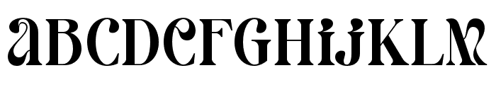 Giamlass Regular Font LOWERCASE