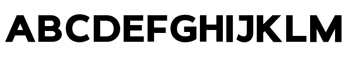 GianeGothicsans-Black Font UPPERCASE