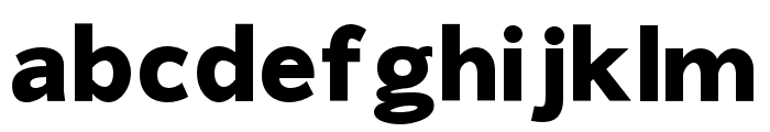 GianeGothicsans-Black Font LOWERCASE