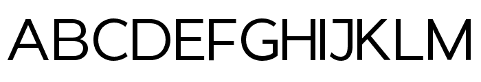 GianeGothicsans-Regular Font UPPERCASE