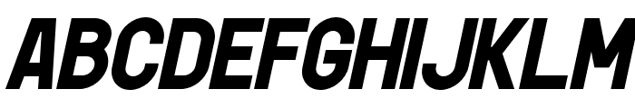 Giant Impact Black Italic Font UPPERCASE