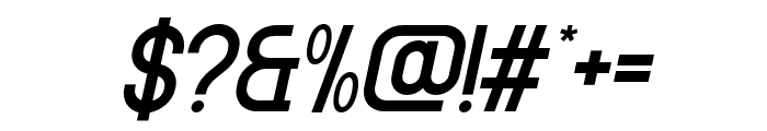 Giant Impact Bold Italic Font OTHER CHARS