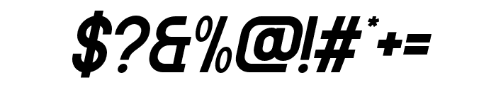 Giant Impact ExtraBold Italic Font OTHER CHARS