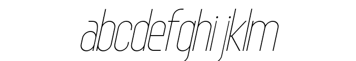 Giant Impact Thin Italic FONT
