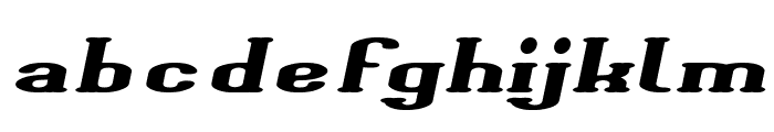Giant Universe Italic Font LOWERCASE