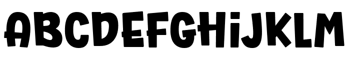 Giant Witch Font LOWERCASE