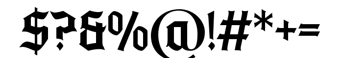 GiantHostel-Regular Font OTHER CHARS