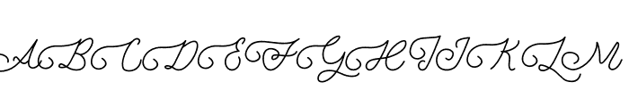 Gianto Font UPPERCASE