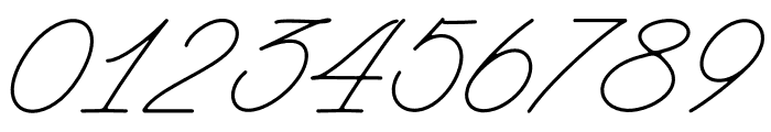 Giantoli Italic Font OTHER CHARS